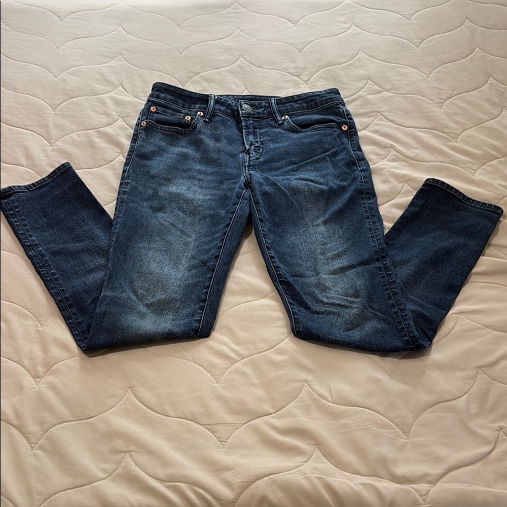 AE Classic Blue mens  Jeans  airflex + Classic blue